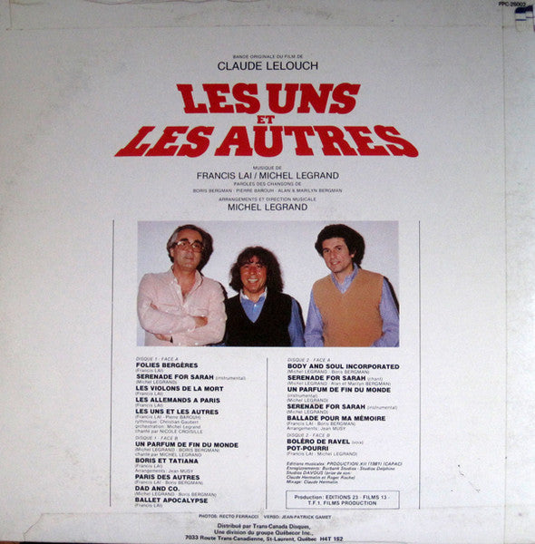 Les Uns Et Les Autres (Bande Originale Du Film) | Rectangle Triangle