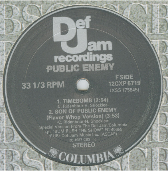 Timebomb B/W Son Of Public Enemy (Flavor-Whop-Version) | Rectangle Triangle  