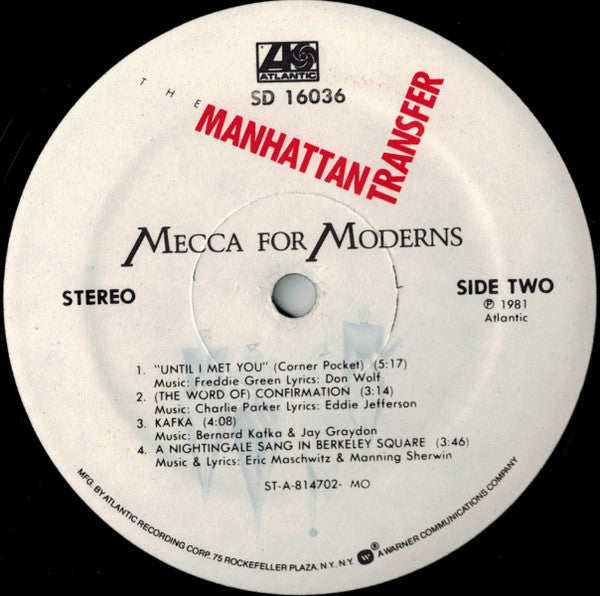 Mecca For Moderns The Manhattan Transfer