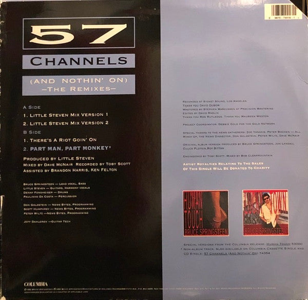57 Channels (And Nothin' On) (The Remixes) Bruce Springsteen