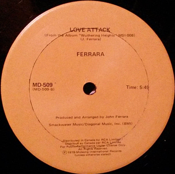 Shake It Baby Love / Love Attack Ferrara