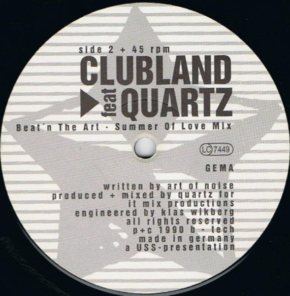 Soyons actifs (Pump It Up) Clubland, Quartz (2)