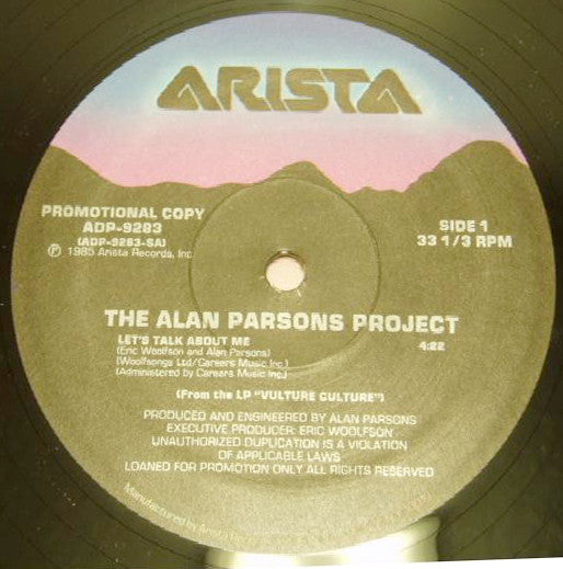 Let's Talk About Me The Alan Parsons Project