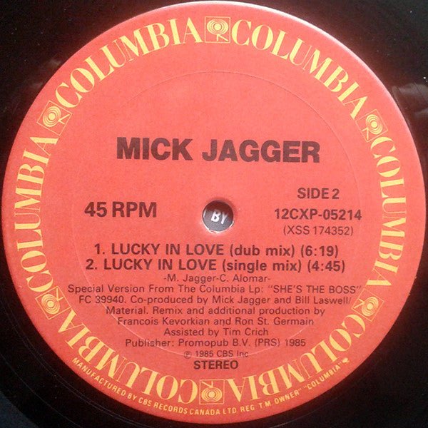 Lucky In Love 3 Mick Jagger