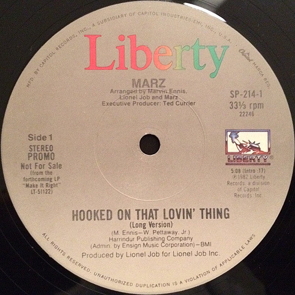 Hooked On That Lovin' Thing Marz (2)
