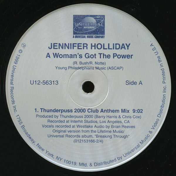 A Woman's Got The Power Jennifer Holliday