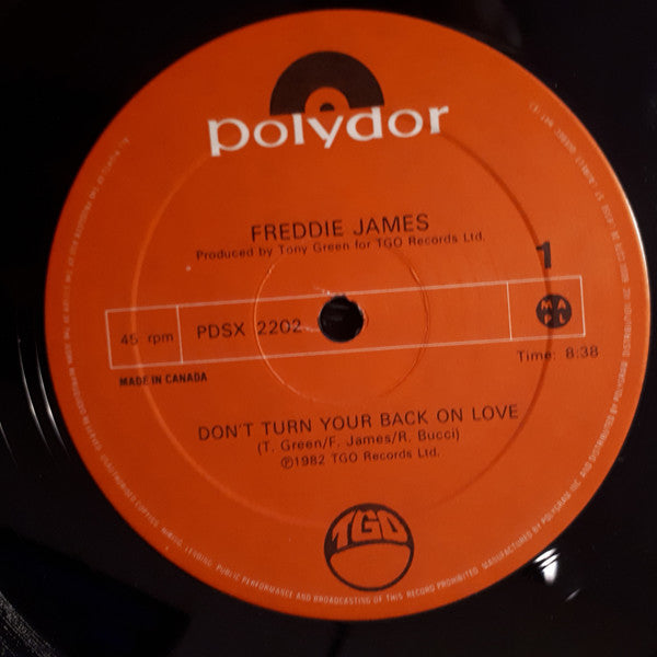 Don't Turn Your Back On Love Freddie James