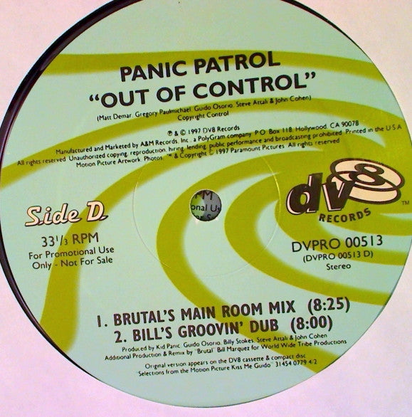 Stand Up / Out Of Control Love Tribe,Panic Patrol