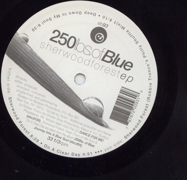 Sherwood Forest EP 250 livres de bleu