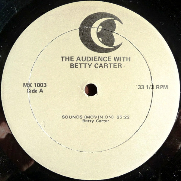 The Audience With Betty Carter Betty Carter