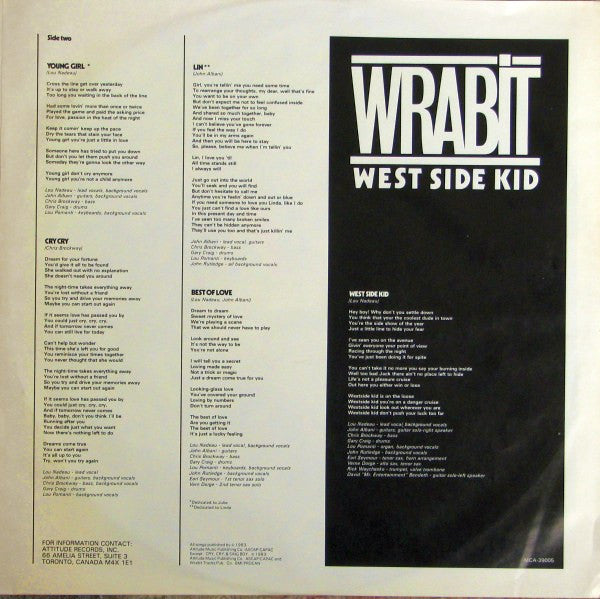 Enfant du West Side Wrabit