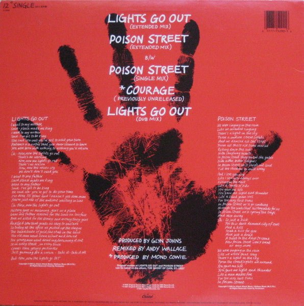 Lights Go Out And Poison Street (Extended Mixes) New Model Army
