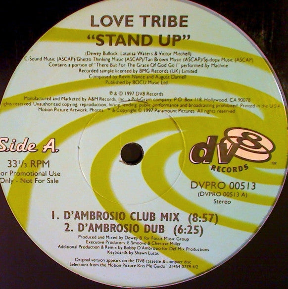 Stand Up / Out Of Control Love Tribe,Panic Patrol