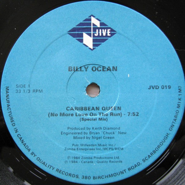 Caribbean Queen (No More Love On The Run) Billy Ocean