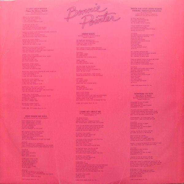 Bonnie Pointer 2 Bonnie Pointer