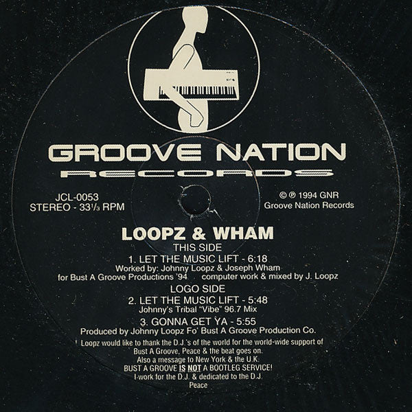 Let The Music Lift Johnny Loopz,Joseph Wham