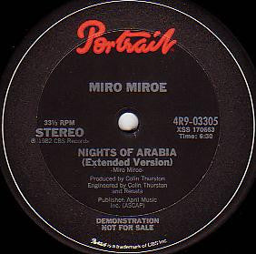 Nights Of Arabia Miro Miroe