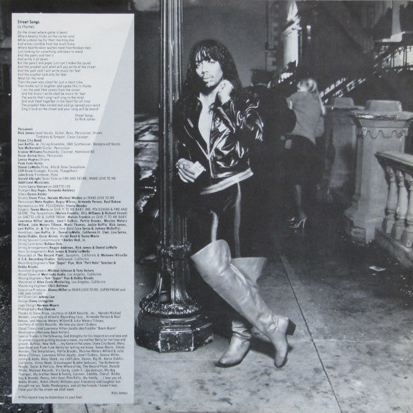 Chansons de rue Rick James