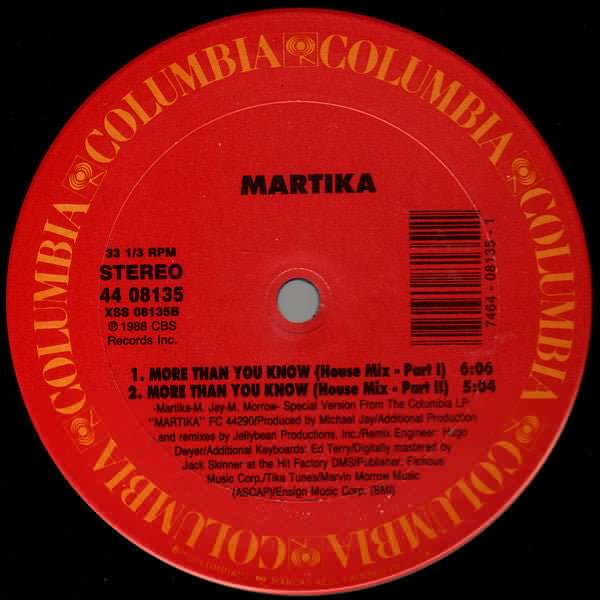 Plus que vous ne le savez Martika