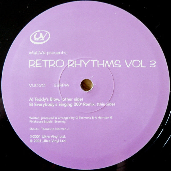 Retro Rhythms Vol 3 MaUVe