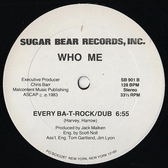 Every Ba-T-Rock Who Me