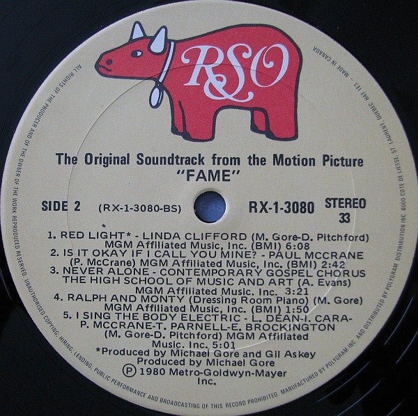 Fame - Original Soundtrack From The Motion Picture Various