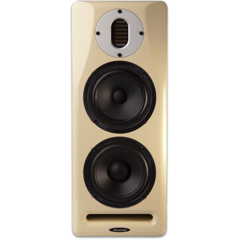 Avantone Pro Mt M Mix Tower Active 3-Way Studio Monitor, Cream