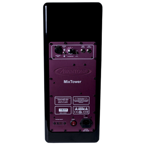 Avantone Pro Mt Mb Mix Tower Active 3-Way Studio Monitor, Black 