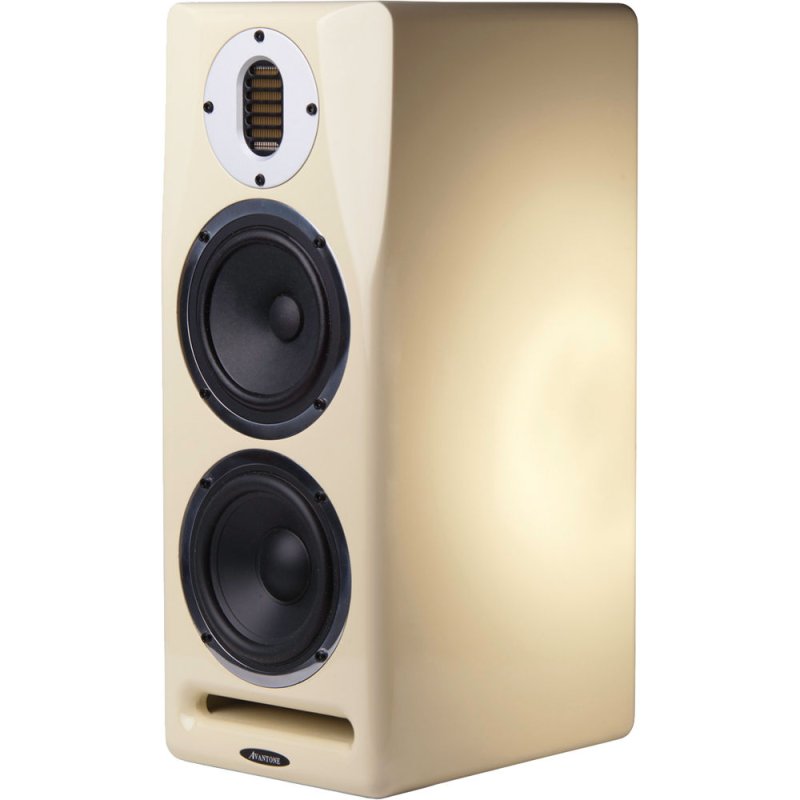 Avantone Pro Mt M Mix Tower Active 3-Way Studio Monitor, Cream 