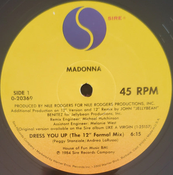Dress You Up Madonna