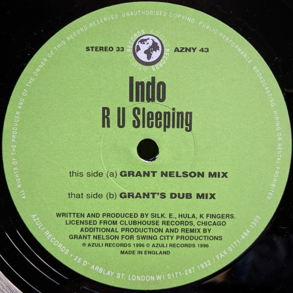 R U Sleeping (Grant Nelson Remixes) | Rectangle Triangle  
