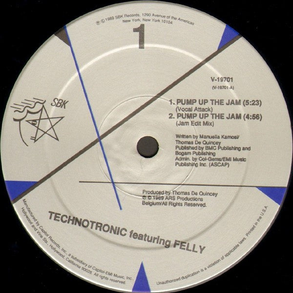 Pump Up The Jam 3 Technotronic,Felly