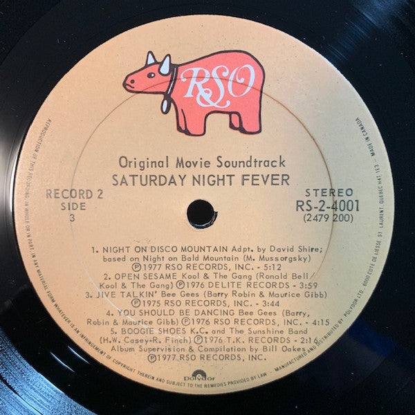 Saturday Night Fever (The Original Movie Sound Track) | Rectangle Triangle  