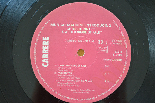 A Whiter Shade Of Pale 3 Munich Machine,Chris Bennett