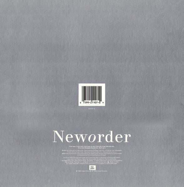 Fine Time New Order