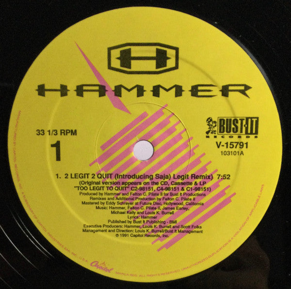 2 Legit 2 Quit 2 MC Hammer