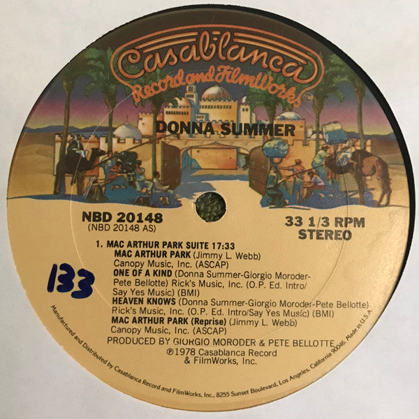 Mac Arthur Park Suite Donna Summer