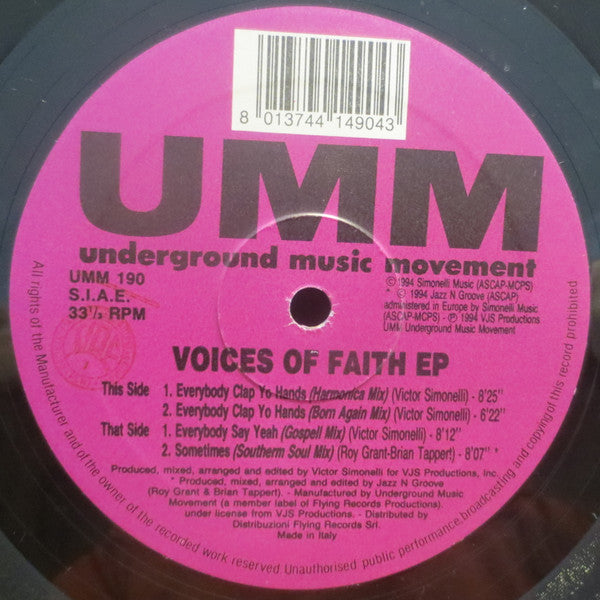 Voices Of Faith EP | Rectangle Triangle  