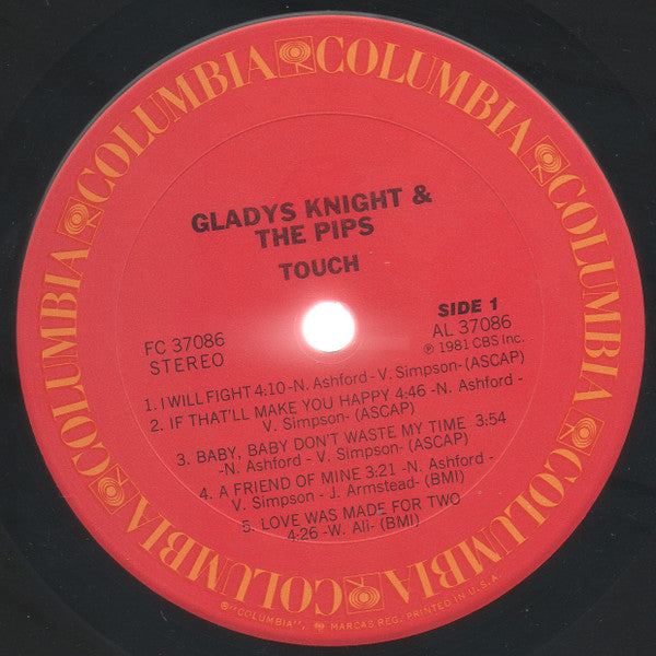 Touch 2 Gladys Knight And The Pips