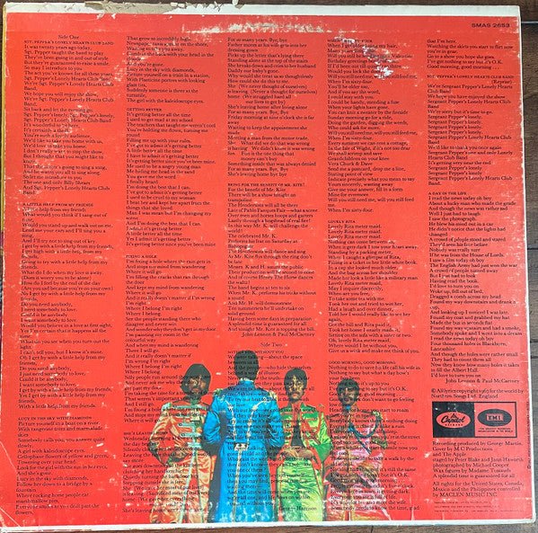 Sgt. Pepper’s Lonely Hearts Club Band The Beatles