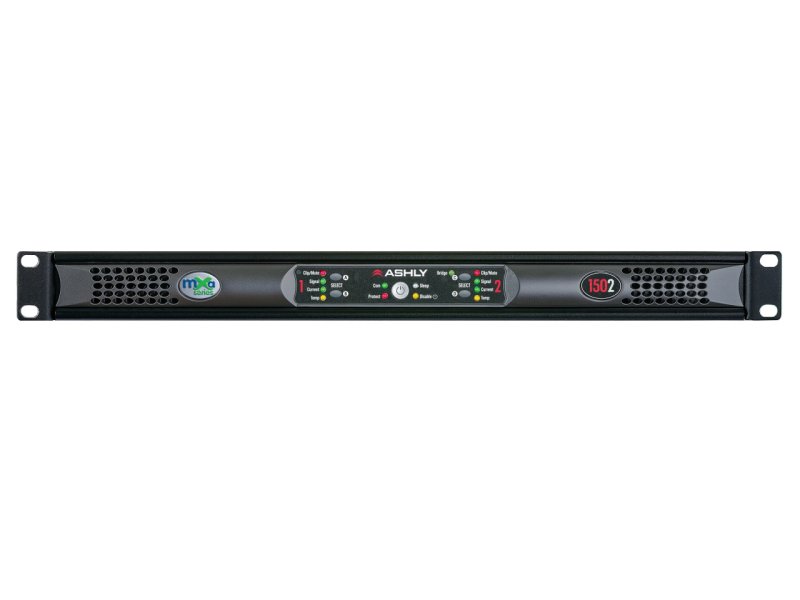 Ashly MXA-1502 Four Zones Mixer and DSP plus 2x 150W of Power and Programmable Mic Preamplifiers 