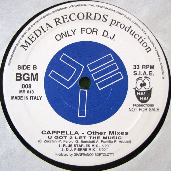 U Got 2 Let The Music Cappella