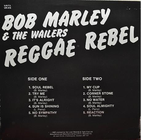 Reggae Rebel Bob Marley & The Wailers