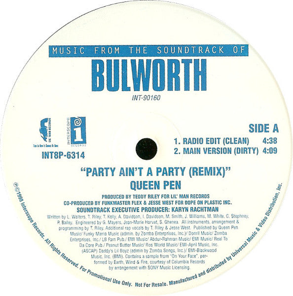 Party Ain't A Party (Remix) Queen Pen