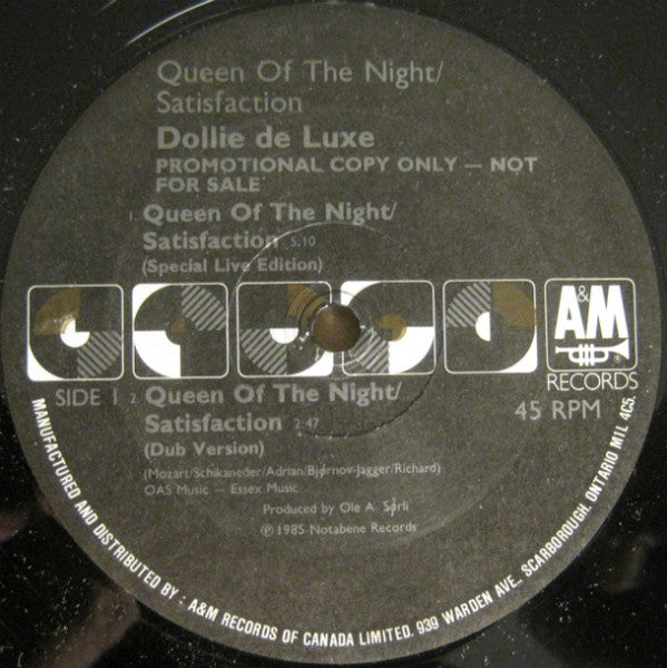Queen Of The Night / Satisfaction Dollie De Luxe