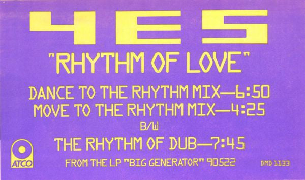 Rhythm Of Love | Rectangle Triangle