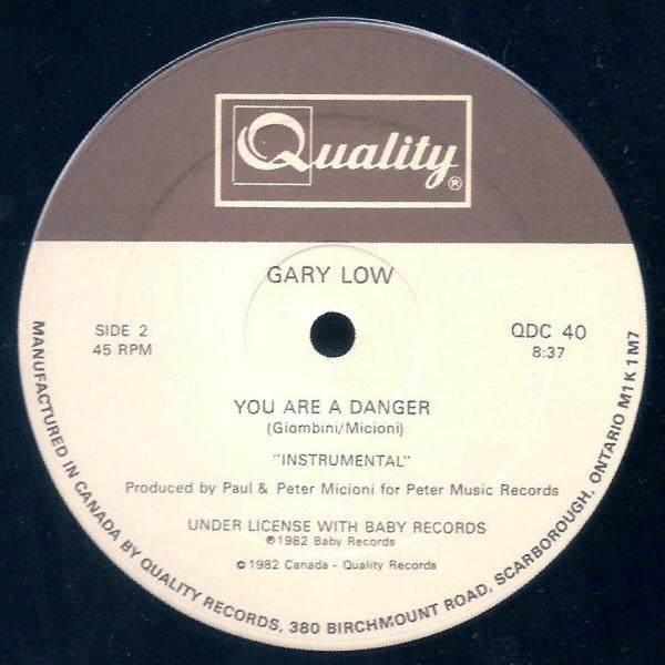 You Are A Danger Gary Low