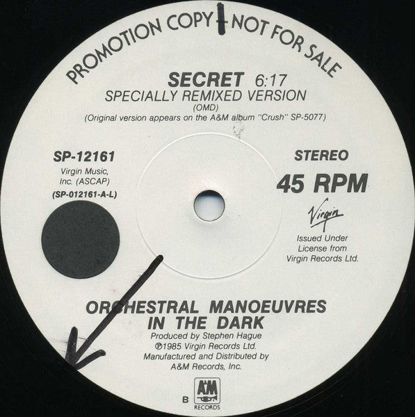 Secret (version spécialement remixée) Manœuvres orchestrales dans l'obscurité