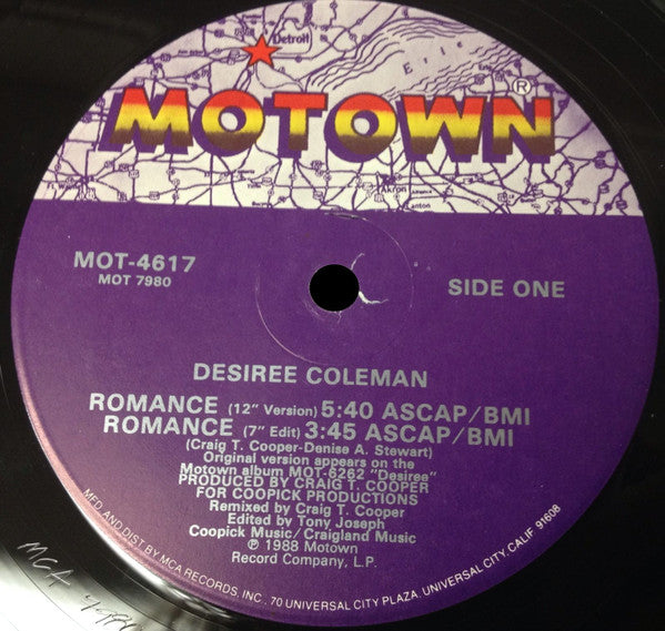 Romance Désirée Coleman