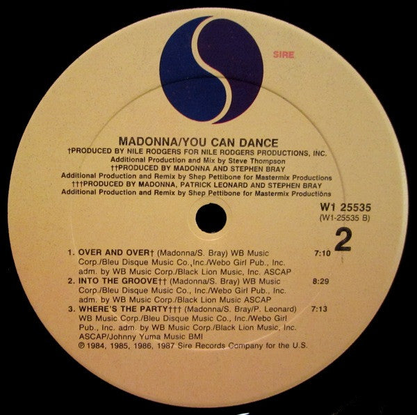 Tu peux danser Madone